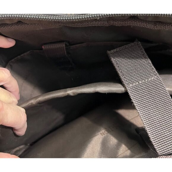 Kenneth Cole Reaction Brown‎ Leather Laptop Briefcase Bag - Picture 11 of 12